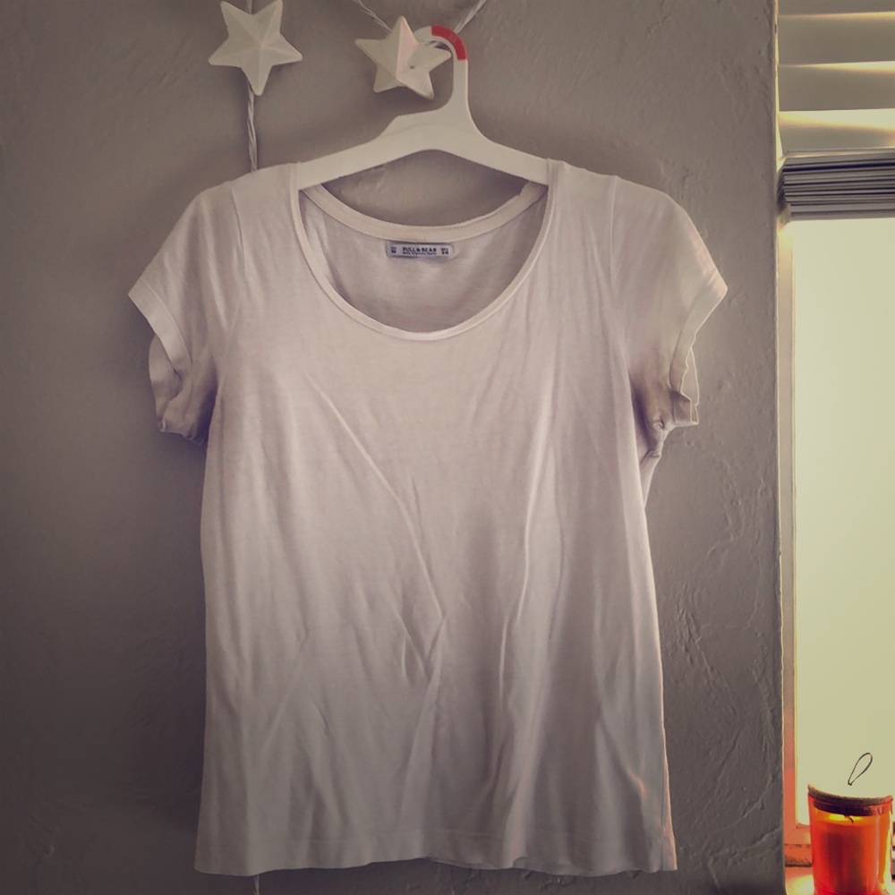 Basic White Tee